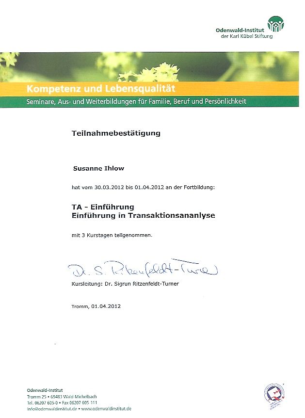 Einführung In Die TA